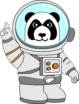 Detail Astronaut Malen Nomer 2