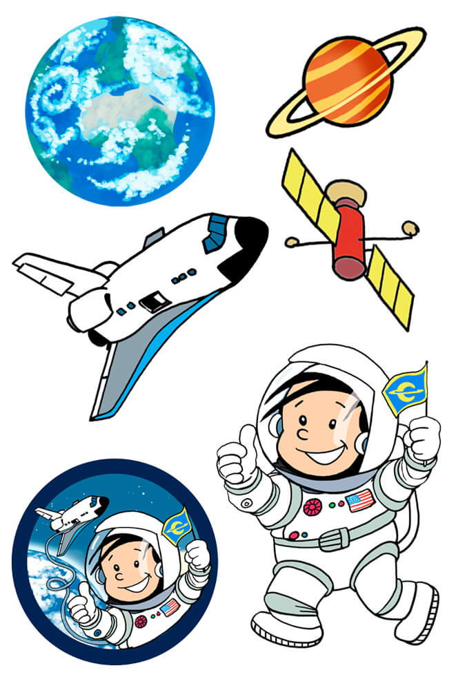 Detail Astronaut Malen Nomer 25