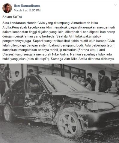 Detail Foto Foto Nike Ardilla Saat Kecelakaan Nomer 11