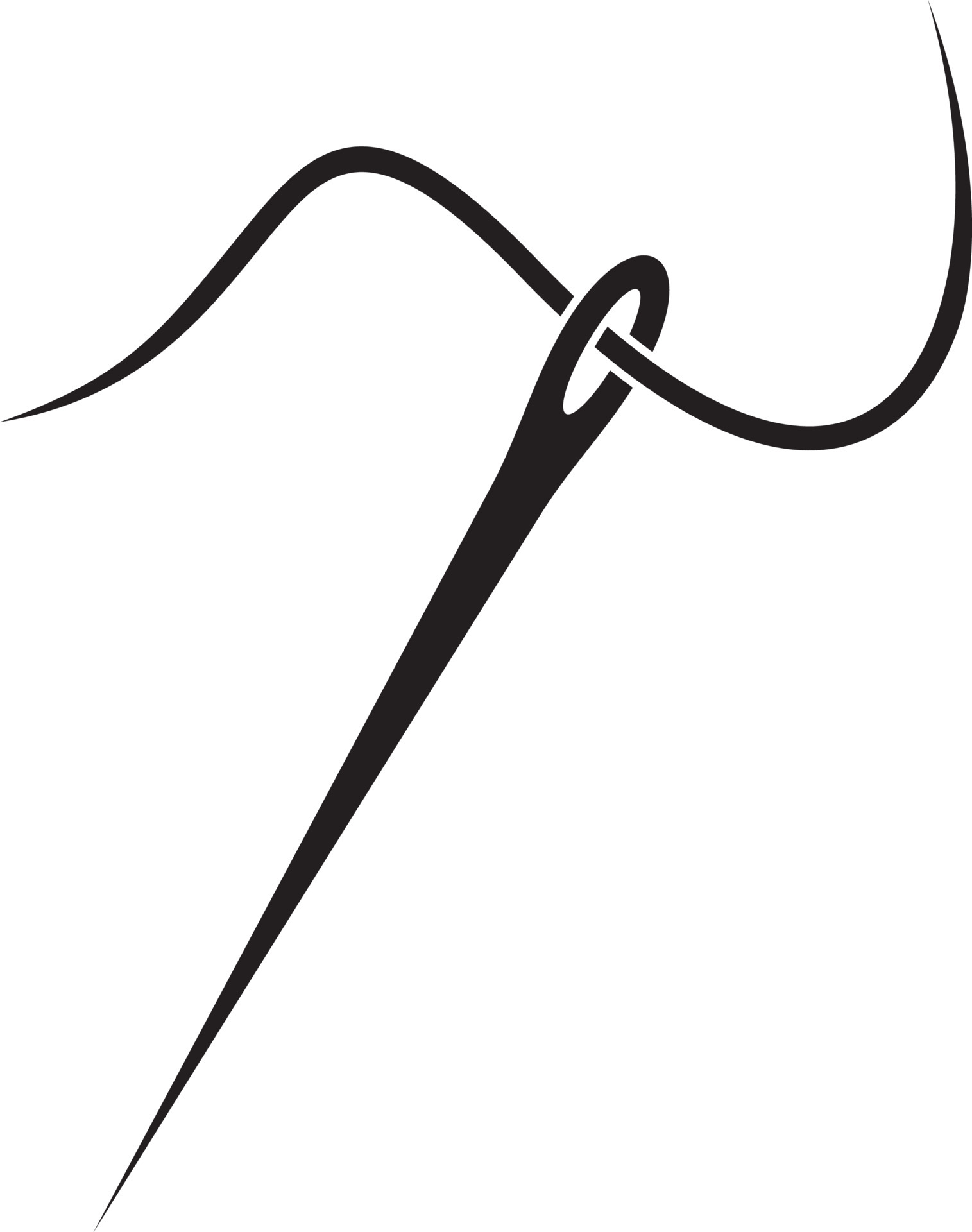 Sewing Needle Sketch - KibrisPDR