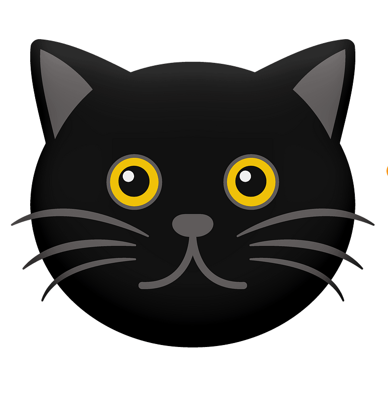 Detail Transparent Cat Face Nomer 8