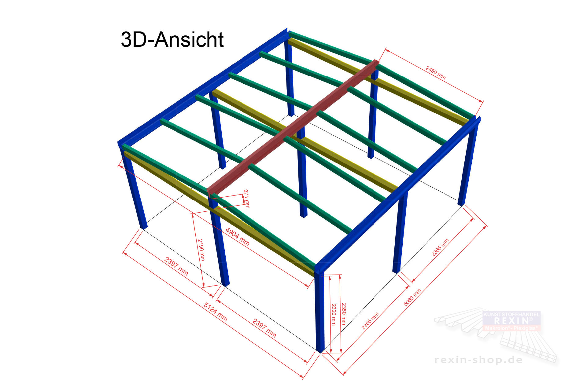 Detail Wohnwagen Carport Aluminium Nomer 17