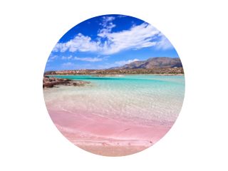 Elafonisi Kreta Rosa Strand - KibrisPDR