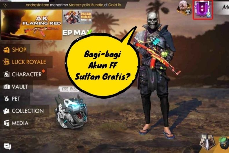 Detail Foto Free Fire Keren Sultan Nomer 27