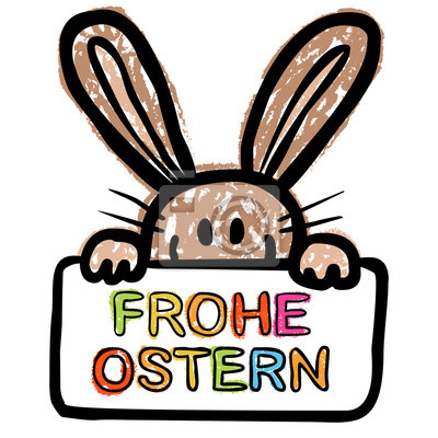 Detail Frohe Ostern Osterhase Nomer 2