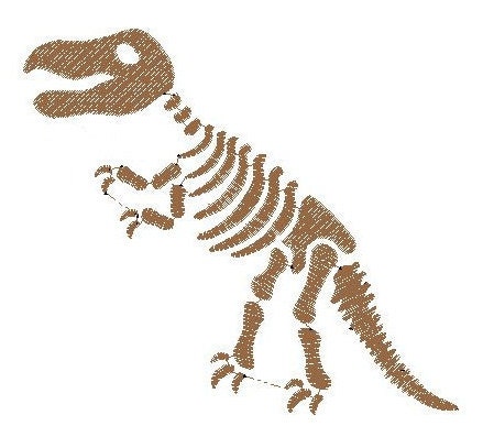Detail Skelett Dinosaurier Nomer 4