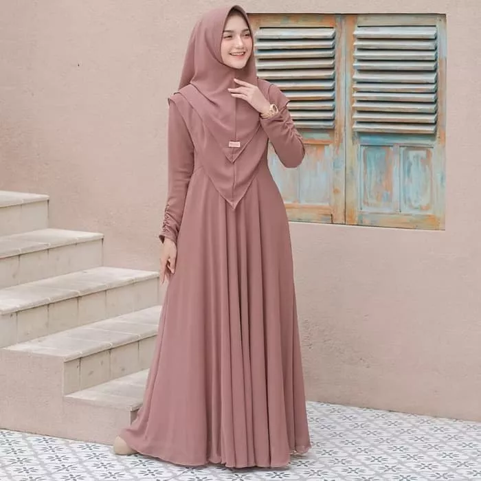 Detail Foto Gamis Terbaru Nomer 30