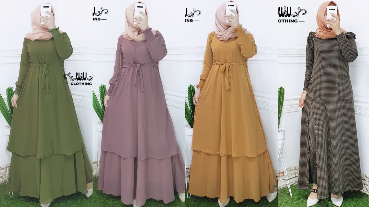 Detail Foto Gamis Terbaru Nomer 38