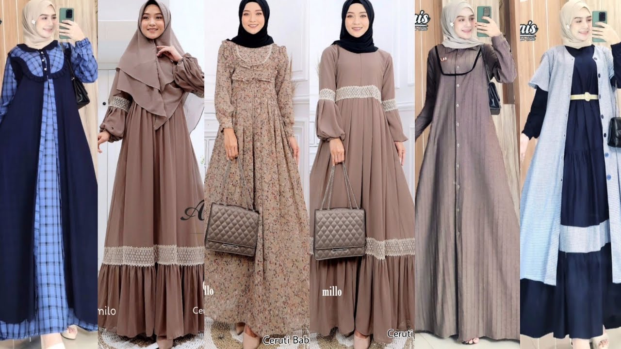 Detail Foto Gamis Terbaru Nomer 44