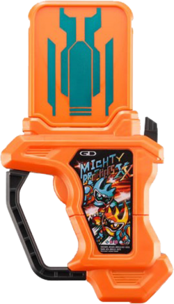 Detail Foto Gashat Kamen Rider Ex Aid Nomer 42