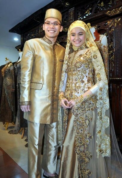 Detail Foto Gaun Pengantin Muslim Modern Nomer 25