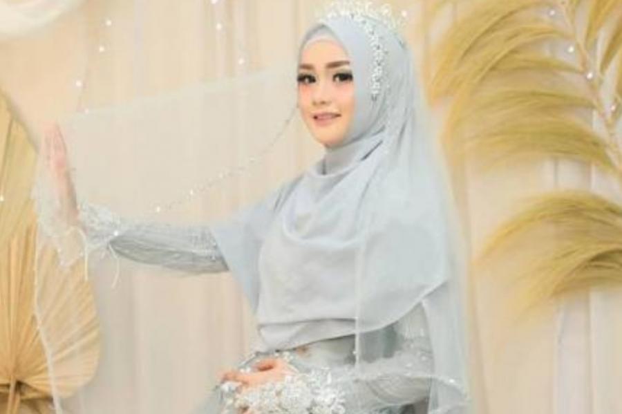 Detail Foto Gaun Pengantin Muslimah Nomer 44