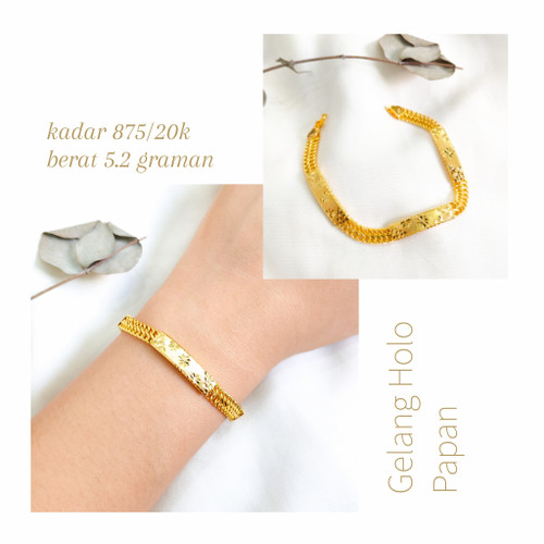 Detail Foto Gelang Emas Nomer 46