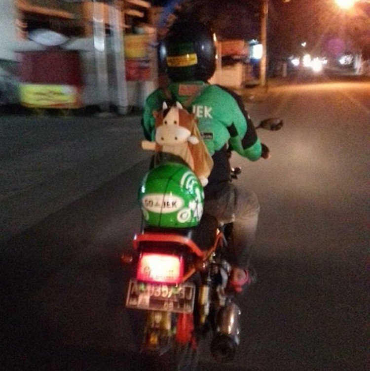 Detail Foto Gojek Lucu Nomer 16