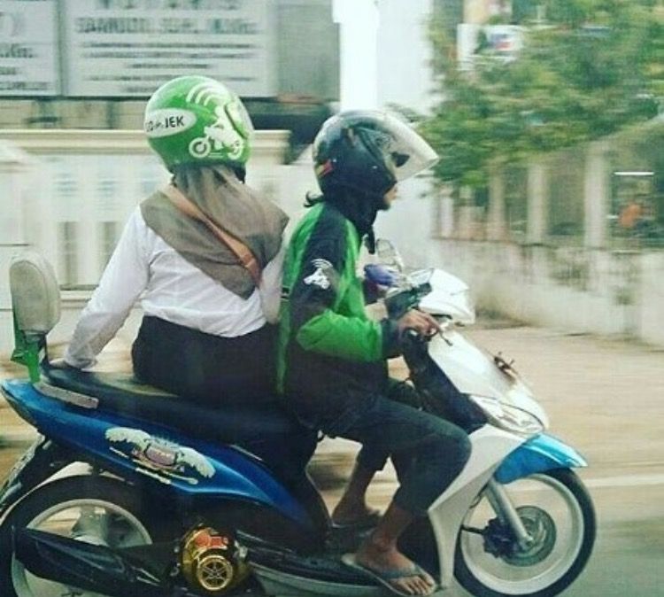 Detail Foto Gojek Lucu Nomer 4