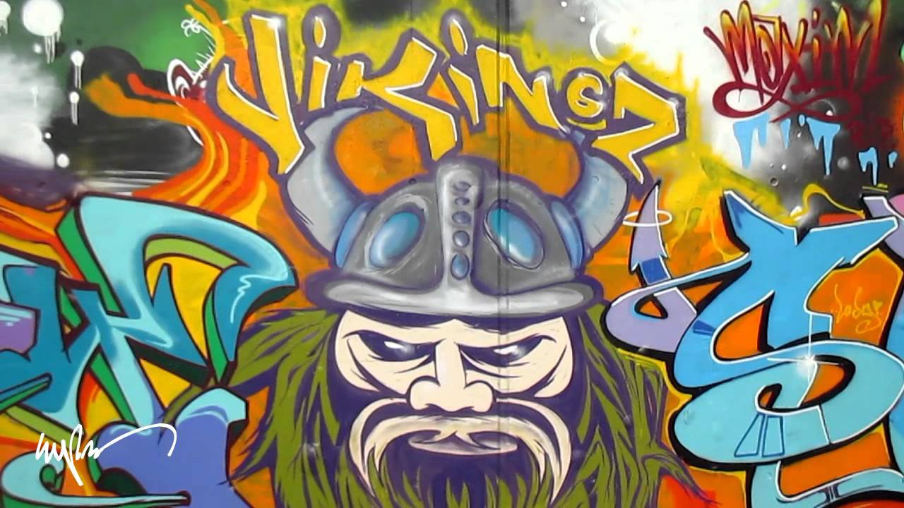 Detail Foto Grafiti Viking Nomer 9