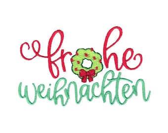 Detail Frohe Weihnachten Lettering Nomer 21