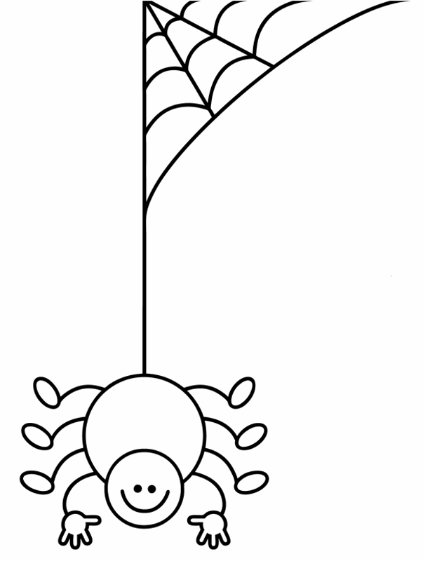 Detail Spinne Im Netz Zeichnen Nomer 4