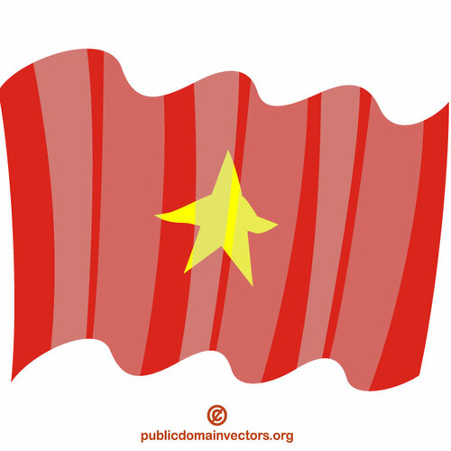 Detail Vietnam Flag Drawing Nomer 19