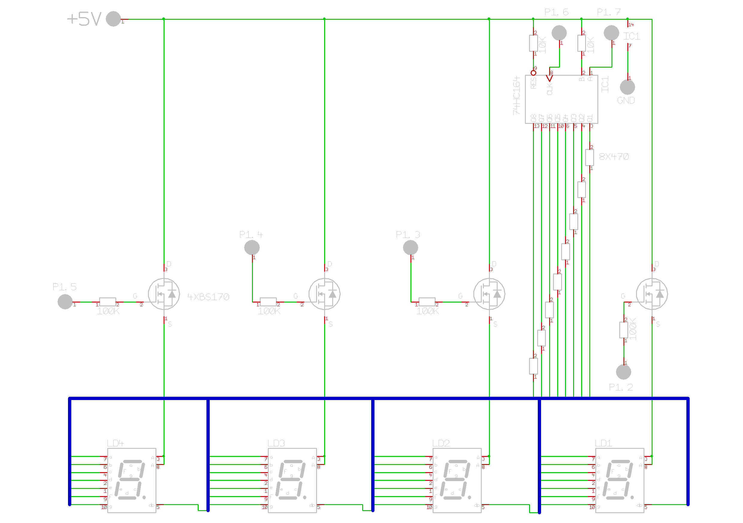 Detail 7 Segment Anzeige Schieberegister Arduino Nomer 3