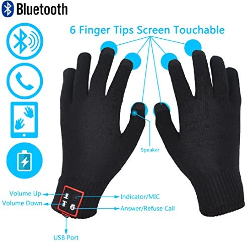 Detail Bluetooth Handset Gloves Nomer 9