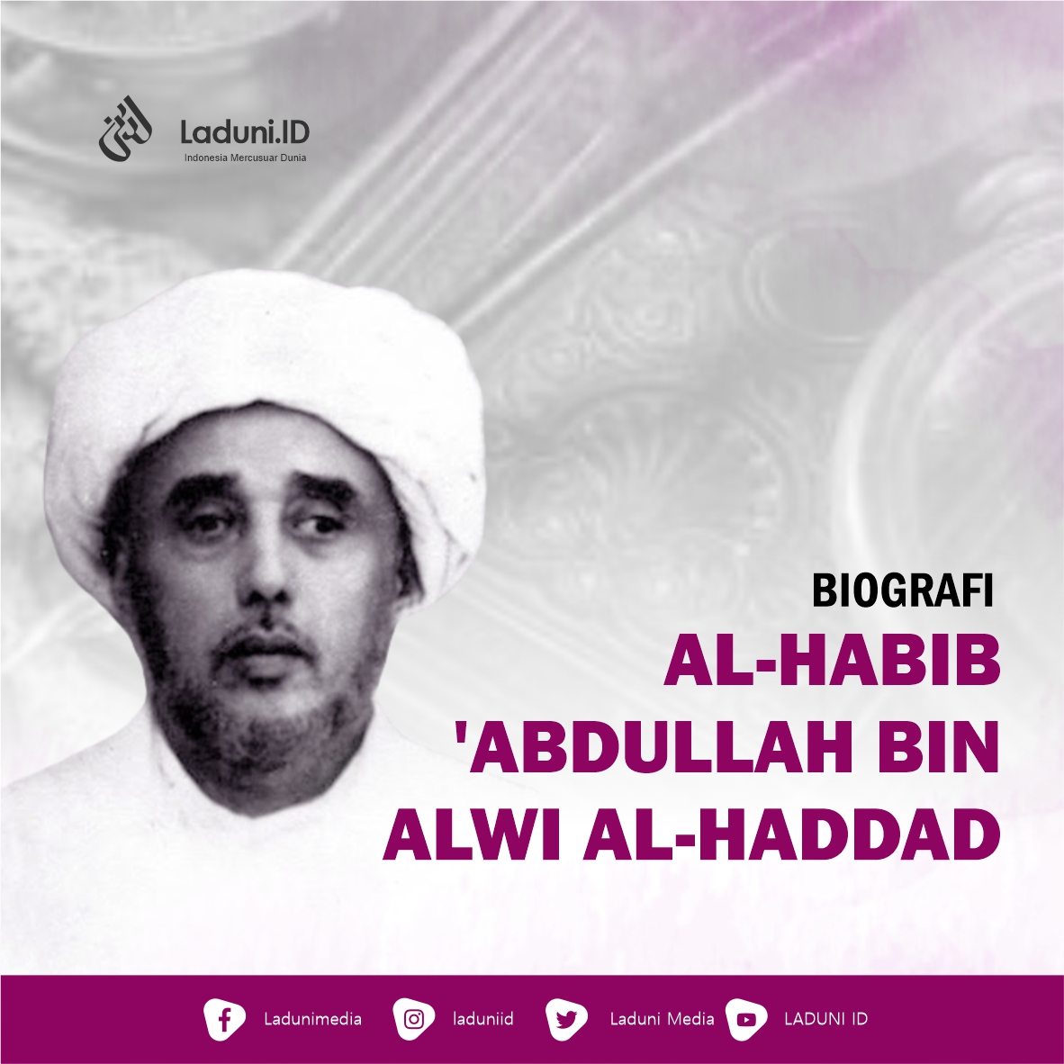 Detail Foto Habib Abdullah Bin Alwi Al Haddad Nomer 4