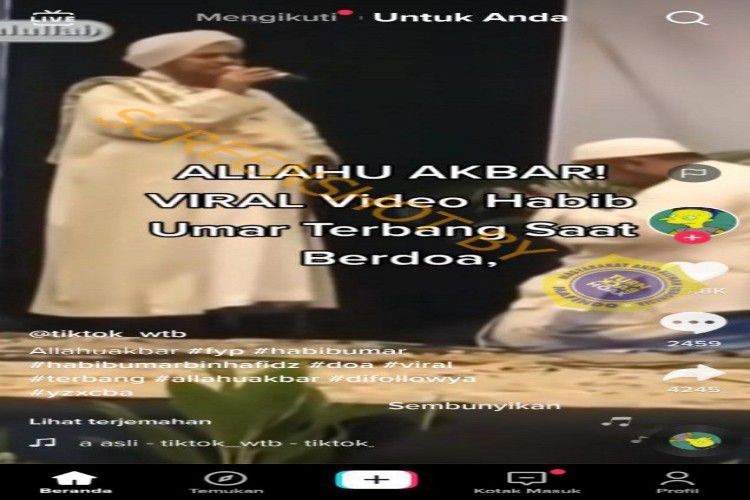 Detail Foto Habib Umar Berdoa Nomer 40