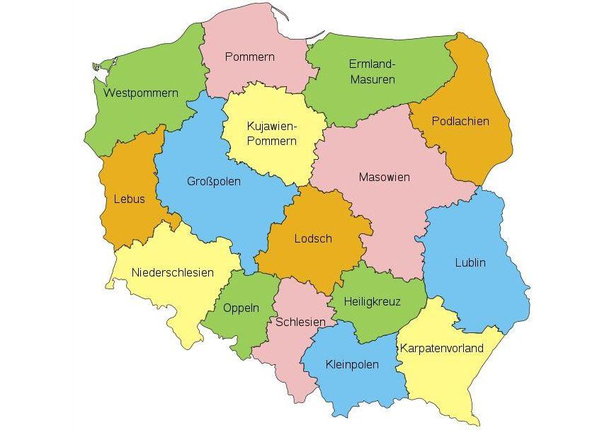 Detail Lublin Polen Karte Nomer 2