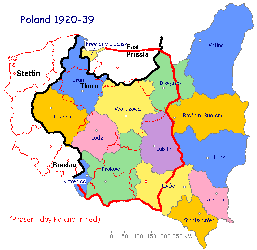 Detail Lublin Polen Karte Nomer 3