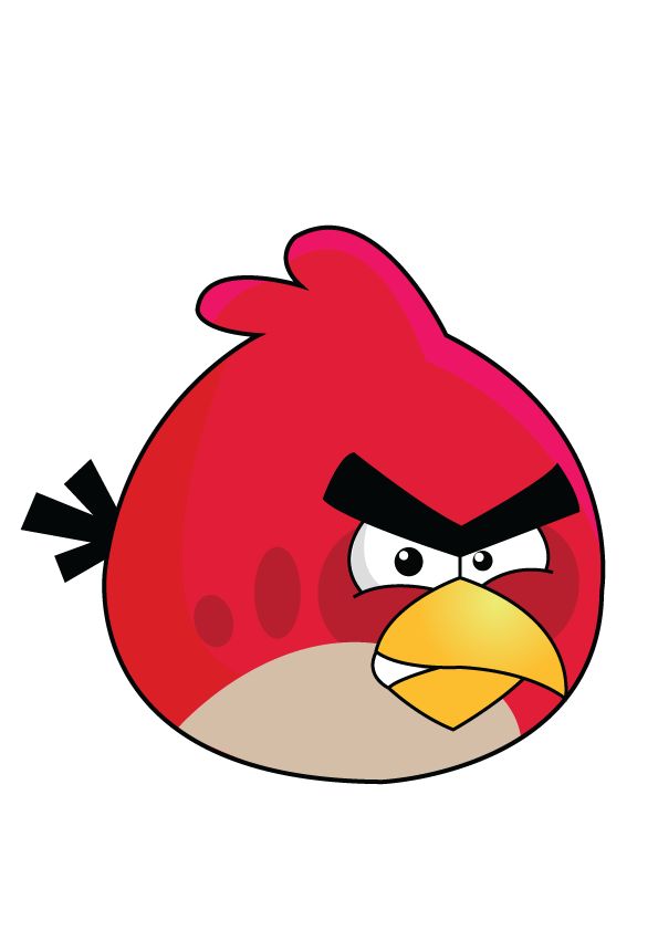 Detail Roter Angry Bird Nomer 4