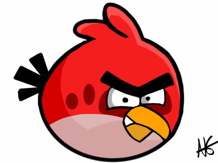 Detail Roter Angry Bird Nomer 6