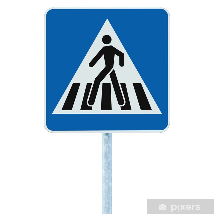 Zebra Crossing Stickers - KibrisPDR