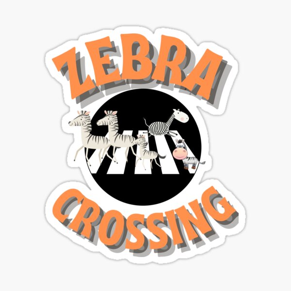 Detail Zebra Crossing Stickers Nomer 4