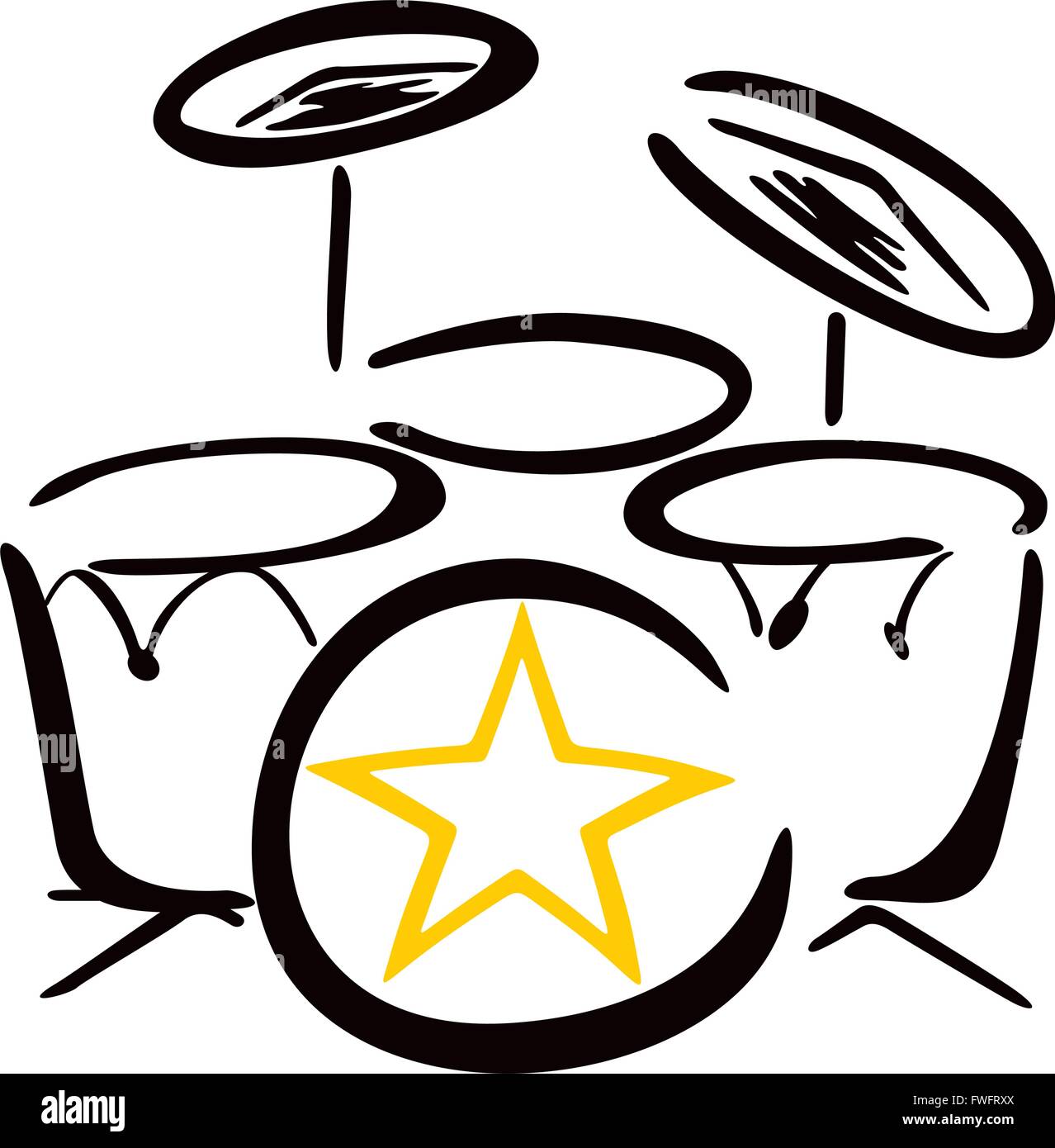 Detail Drums Top View Nomer 4
