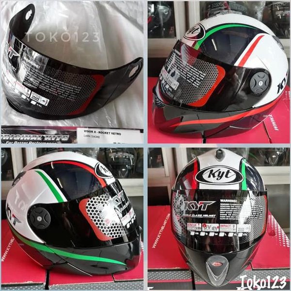 Detail Foto Helm Kyt Rocket Nomer 46