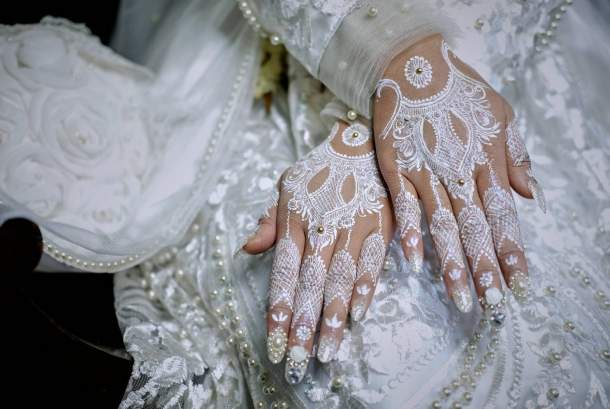 Detail Foto Henna Pengantin Nomer 31