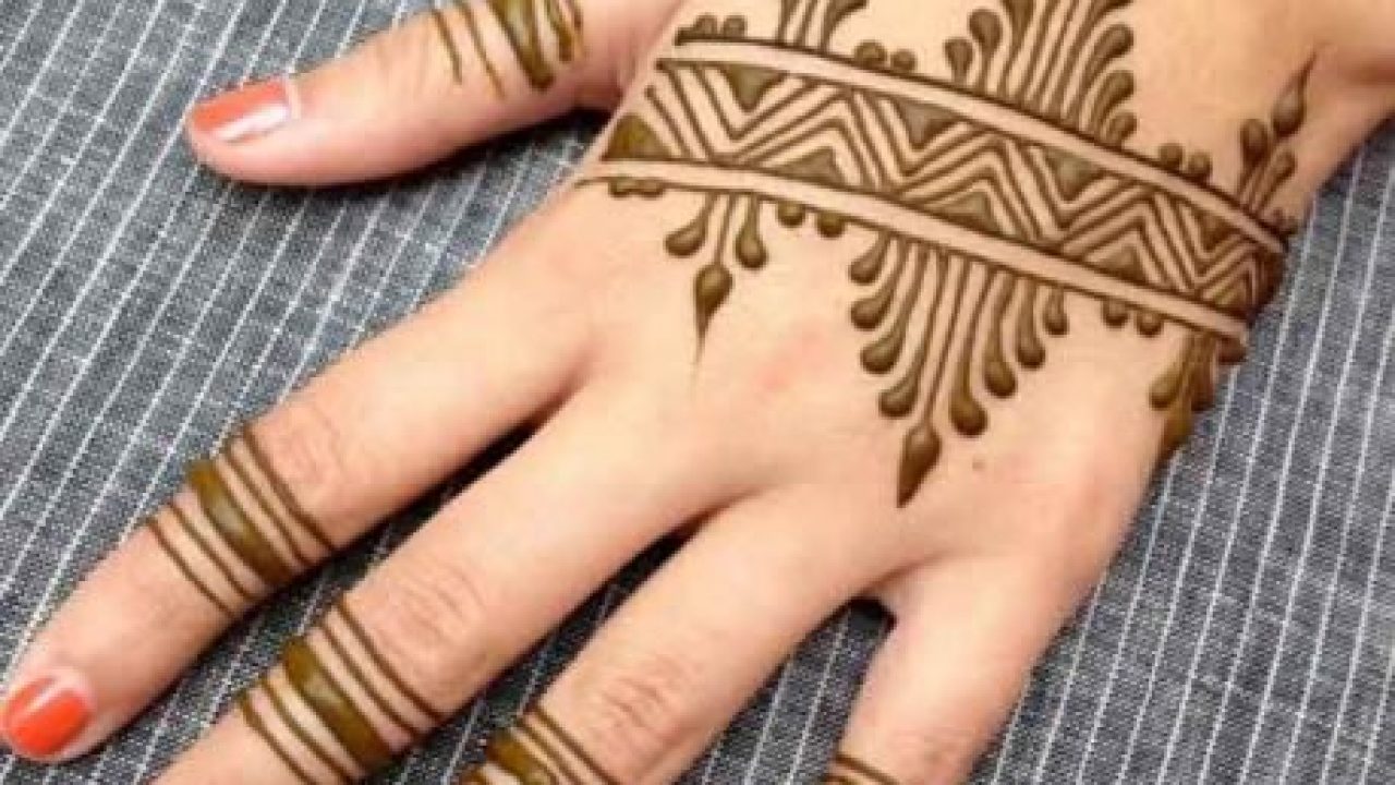 Detail Foto Henna Simple Nomer 20