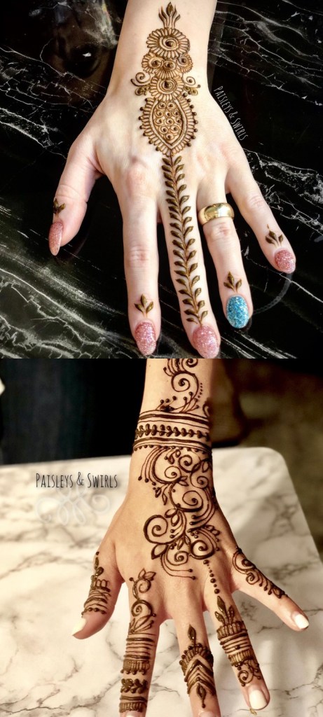 Detail Foto Henna Simple Nomer 24