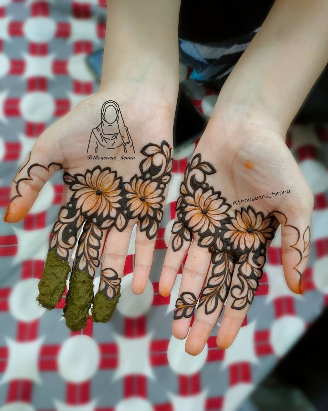 Detail Foto Henna Simple Nomer 44