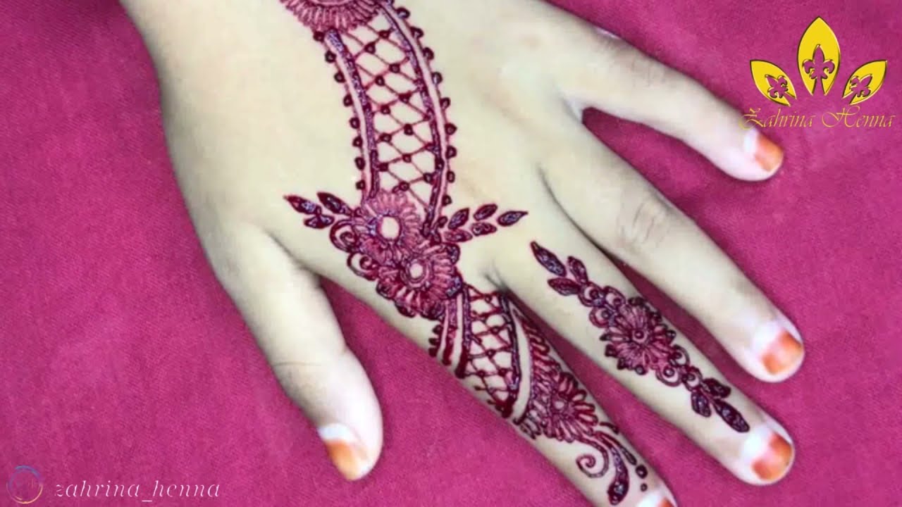 Detail Foto Henna Yang Mudah Nomer 17