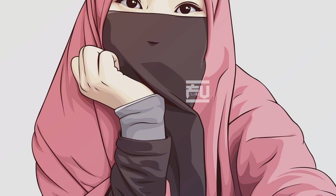 Detail Foto Hijab Kartun Cantik Nomer 14