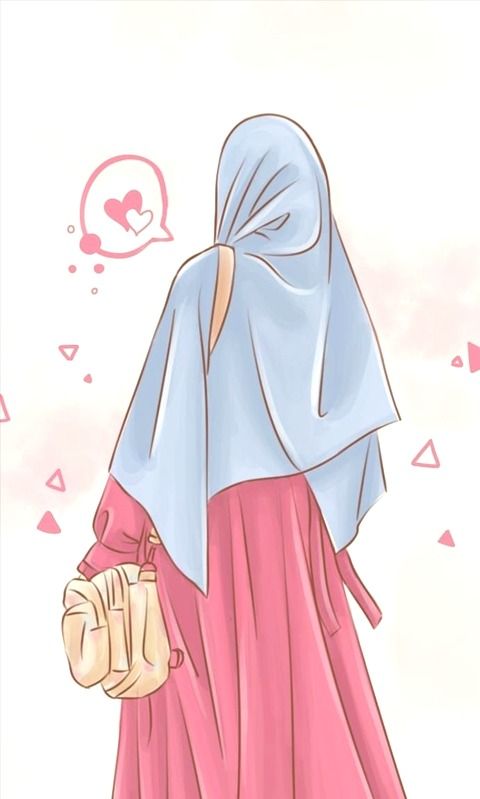 Foto Hijab Kartun Muslimah - KibrisPDR