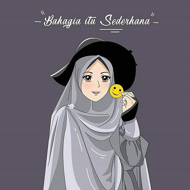 Detail Foto Hijab Kartun Muslimah Nomer 15