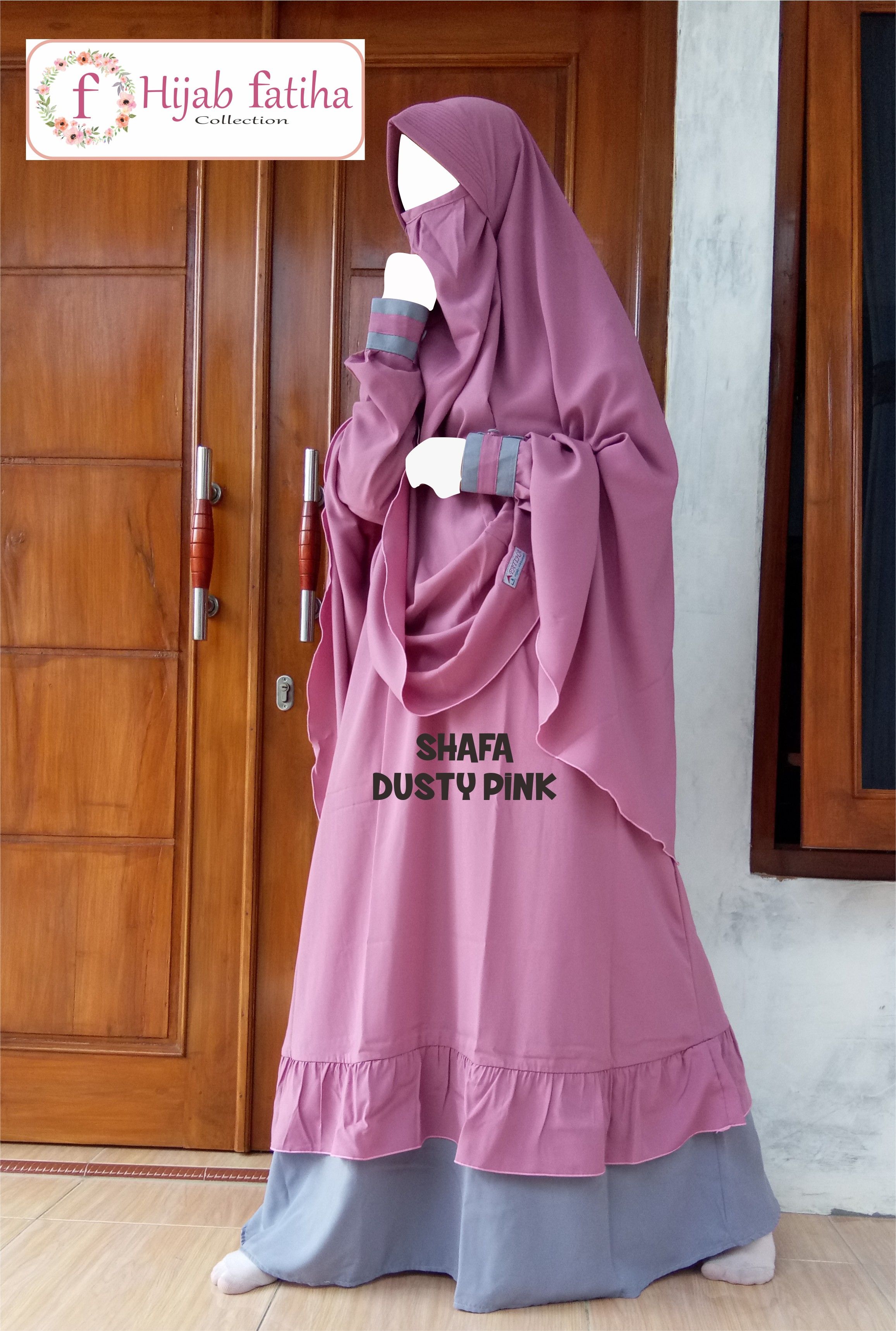 Detail Foto Hijab Syari Cadar Nomer 28