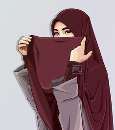 Detail Foto Hijab Syari Cadar Nomer 49