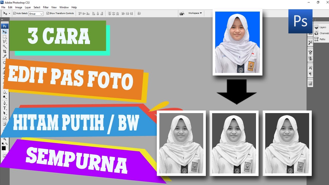 Detail Foto Hitam Putih Ijazah Nomer 16