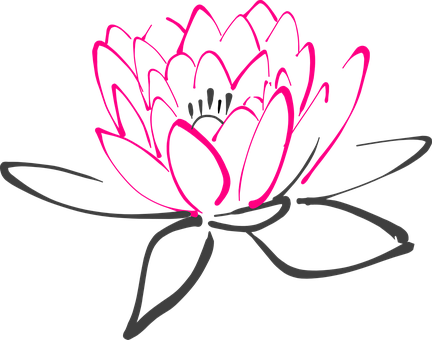 Detail Lotusblume Grafik Nomer 13