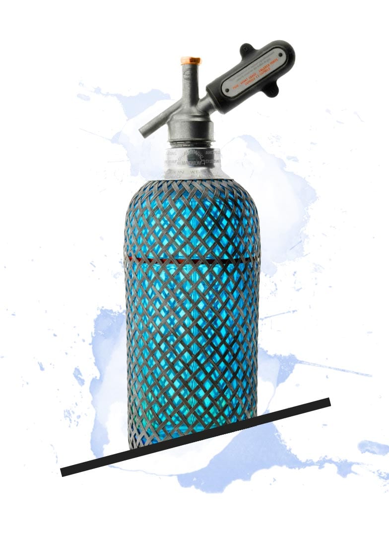 Soda Siphon Glas Alt - KibrisPDR
