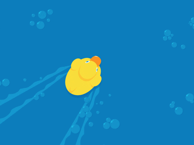 Detail Animasi Bebek Berenang Nomer 5
