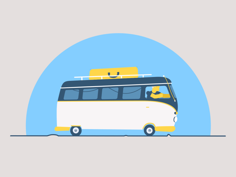 Detail Animasi Bus Nomer 16